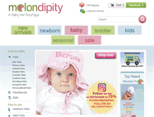 Tablet Screenshot of melondipity.com